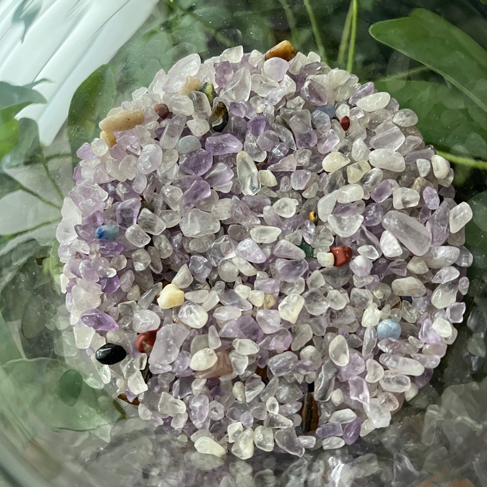 Purple amethyst chip mix (1pound) - Picture 3 of 3